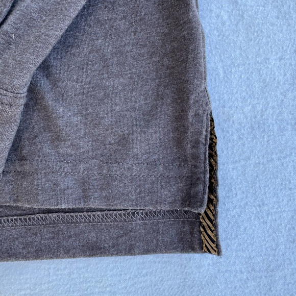 NWOT Billy Reid Men's Brown Long Sleeve Polo Shirt L - Picture 3 of 5